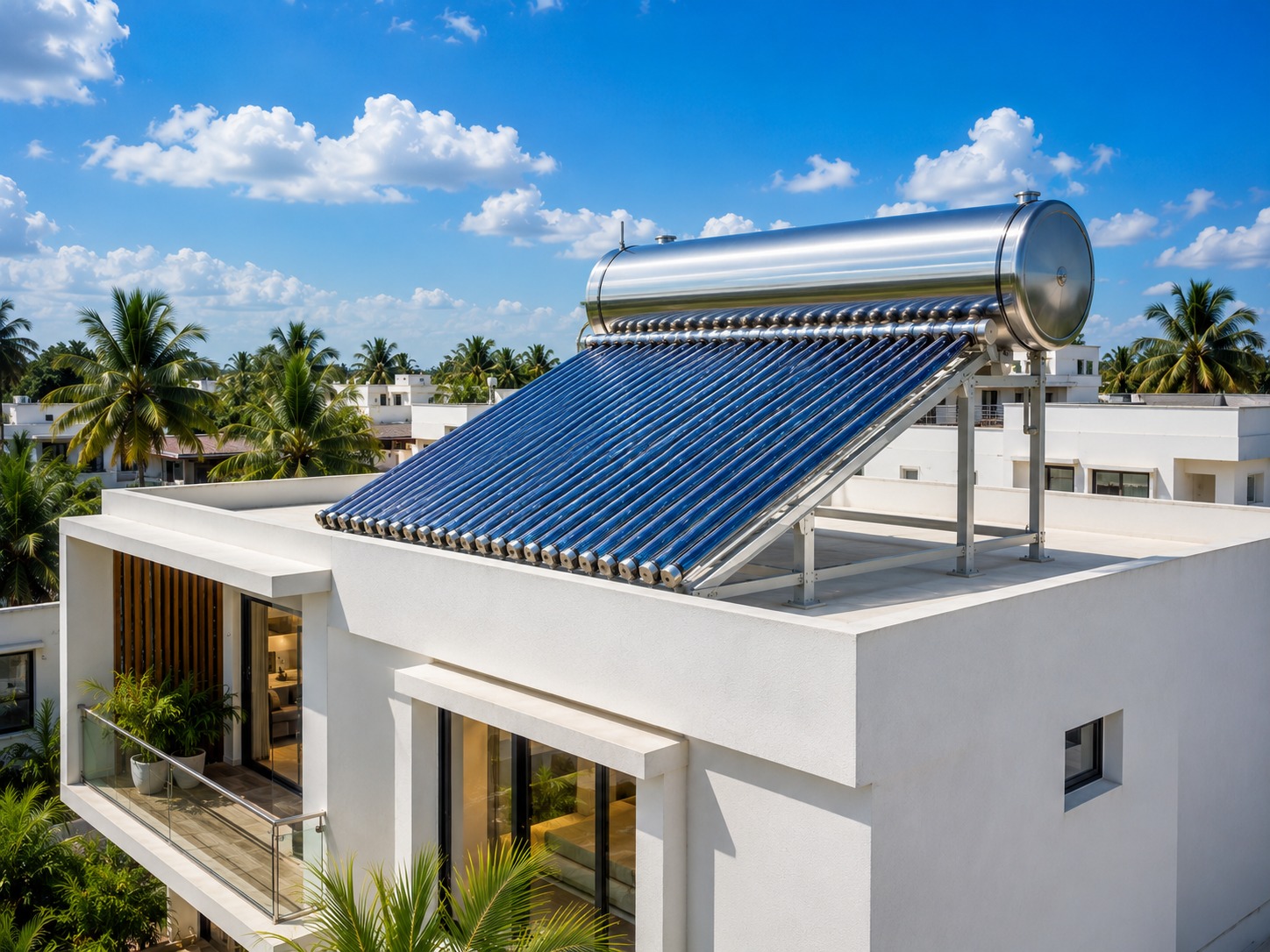 Solar Water Heater by Gensolar Energy in Tamil Nadu